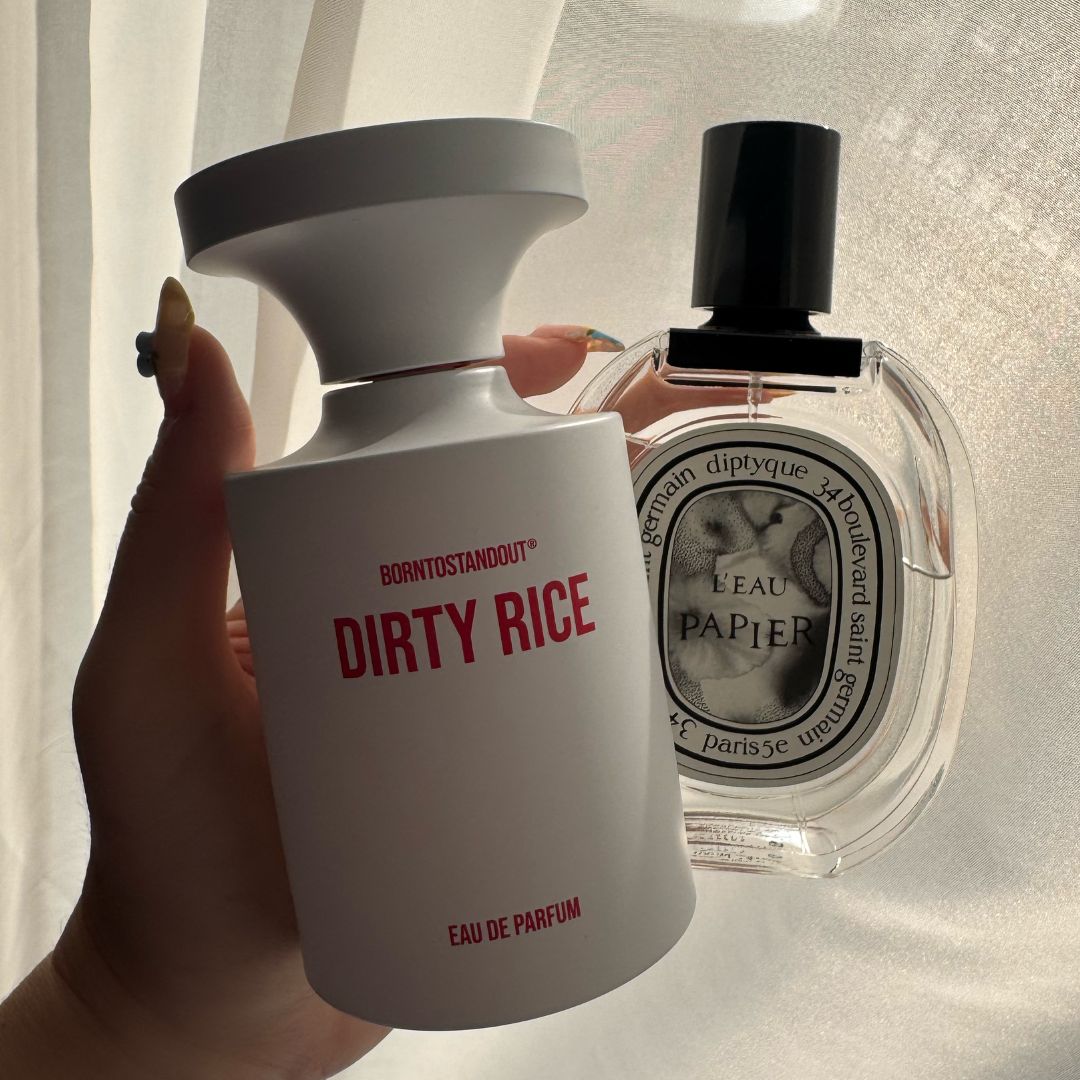 Denise Primbet testing rice perfumes