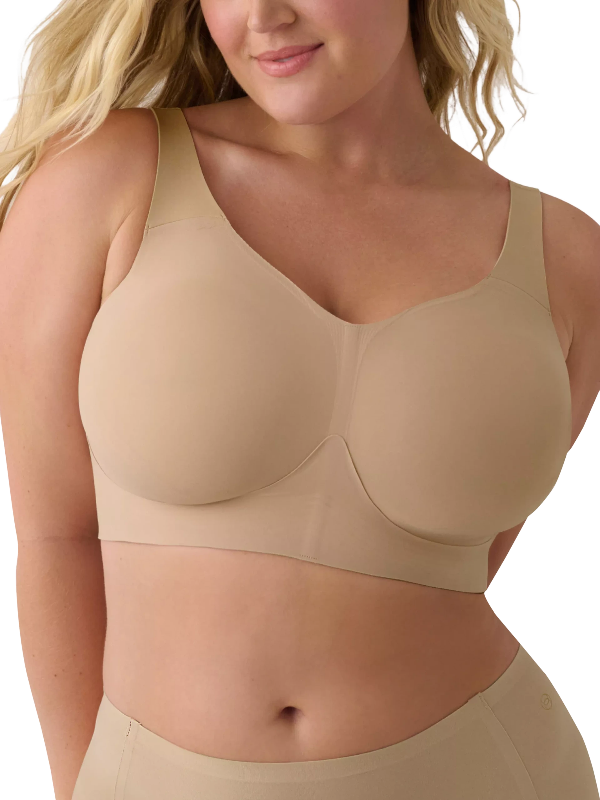 Evelyn &amp;amp; Bobbie Busty Non-Wired Bra, Sand