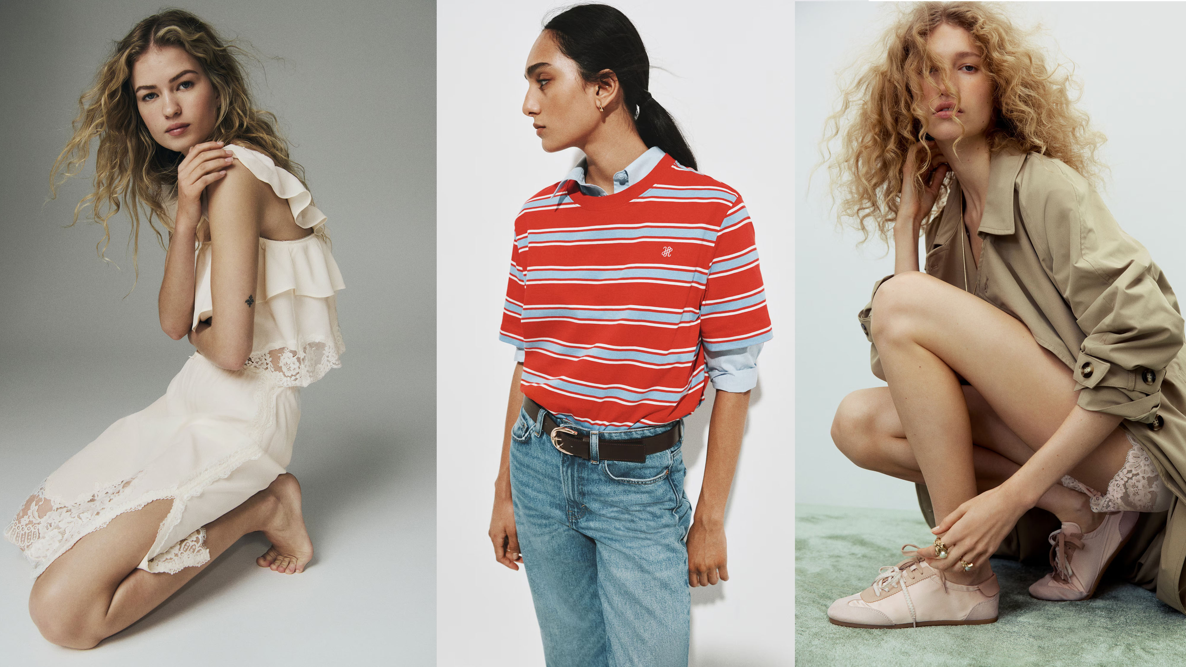 Models in H&amp;M outfits