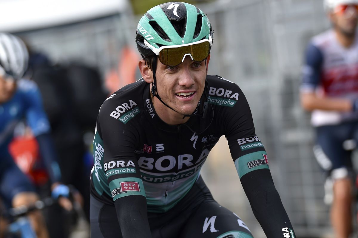 Giro dItalia 2020 103rd Edition 10th stage Lanciano Tortoreto Lido 177 km 13102020 Patrick Konrad AUT Bora Hansgrohe photo Tommaso PelagalliBettiniPhoto2020