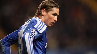 LONDON, ENGLAND - DECEMBER 06: Fernando Torres of Chelsea looks on during the UEFA Champions League Group E match between Chelsea FC and Valencia CF at Stamford Bridge on December 6, 2011 in London, England. (Photo by Scott Heavey/Getty Images)