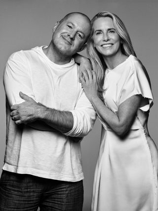 LoveFrom's Jony Ive with Laurene Powell Jobs, founder of the Emerson Collective, photographed by Craig McDean