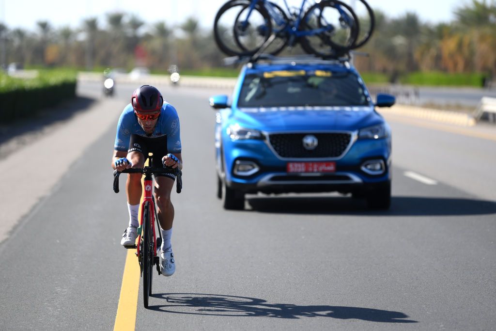 Jeroen Meijers (Terengganu) went on the attack at the Tour of Oman
