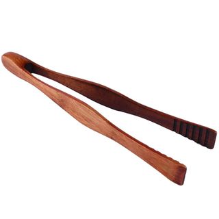 Wooden tongs