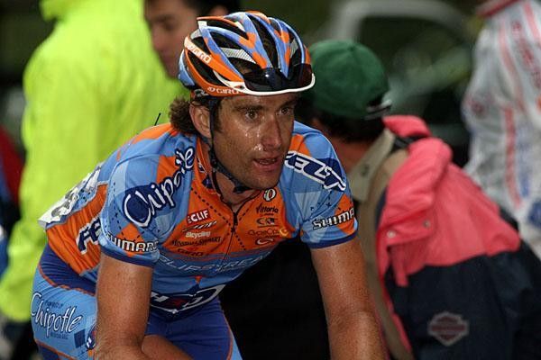 Christian Vande Velde during the Giro d'Italia