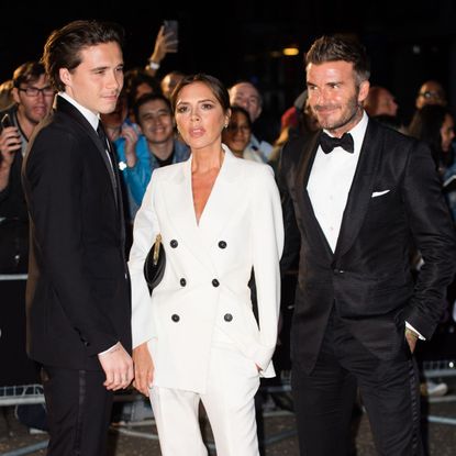 Brooklyn Beckham, Victoria Beckham and David Beckham attend family estrangement