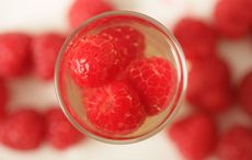 Elderflower and raspberry jelly