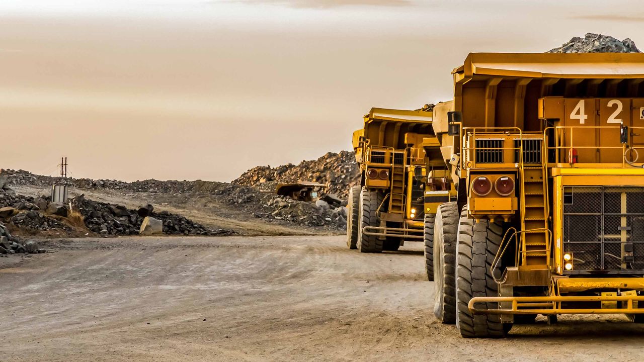 mining vehicles