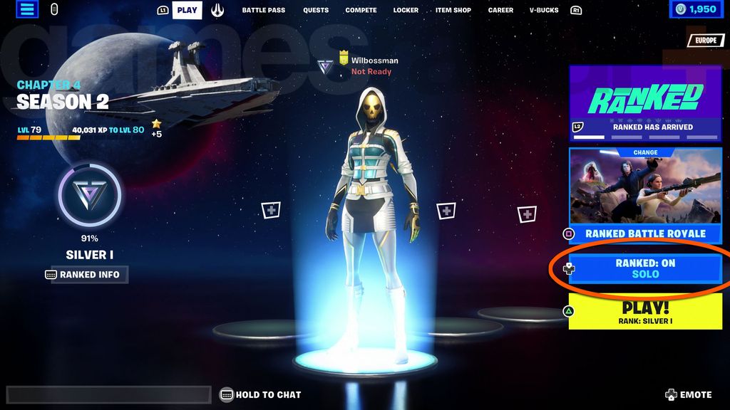 Fortnite Ranked How To Play Ranked Matches Gamesradar