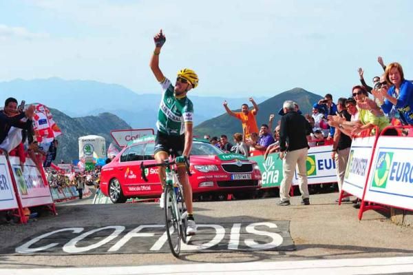 Antonio Piedra (Caja Rural) wins stage 15 of the Vuelta