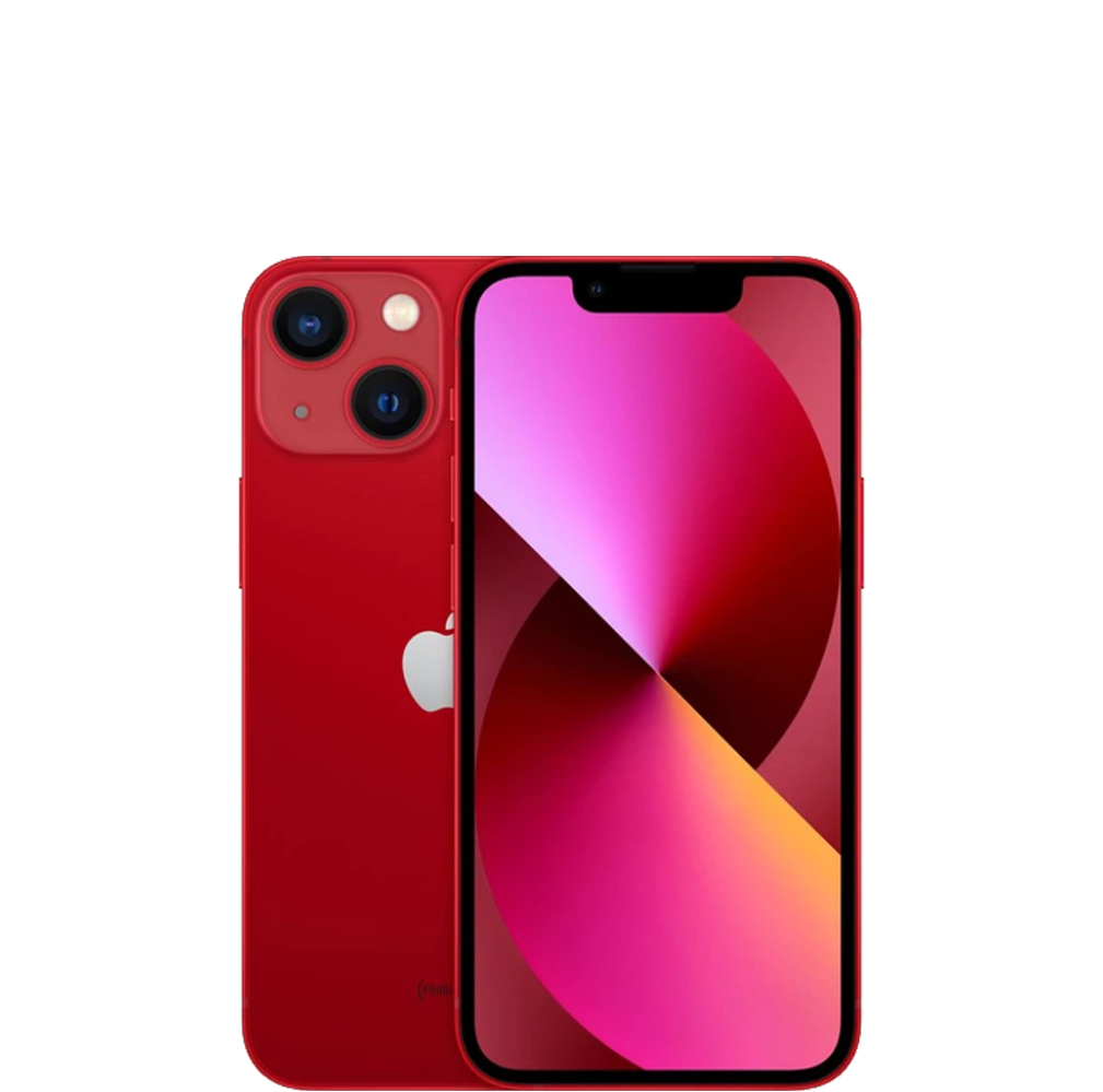 iPhone 13 mini in red