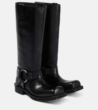 Acne Studios, Leather Biker Boots