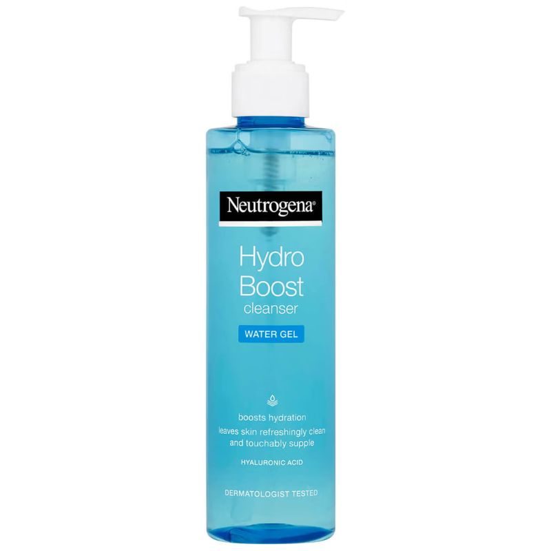 Neutrogena Hydro Boost vodní gel na čištění obličeje pro suchou nebo dehydratovanou pleť 200 ml