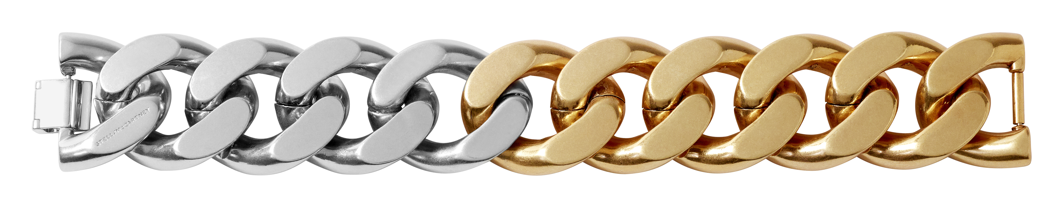 clothes from the H&M x Stella McCartney collaboration on a plain backdrop