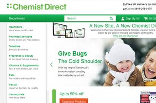 Top 10 bargain websites: Chemist Direct