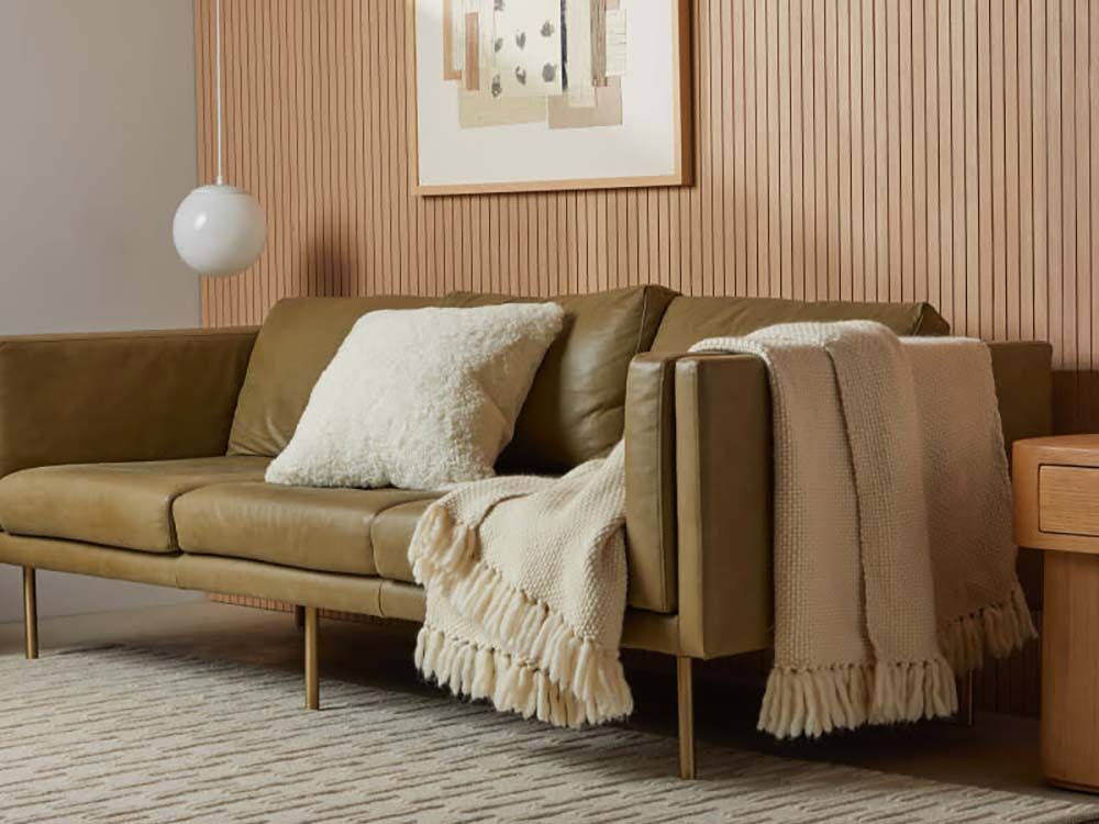 best throw blankets from Parachute on display