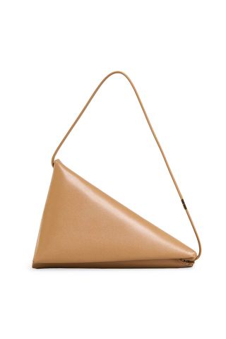 Marni, Prisma Triangle Leather Shoulder Bag
