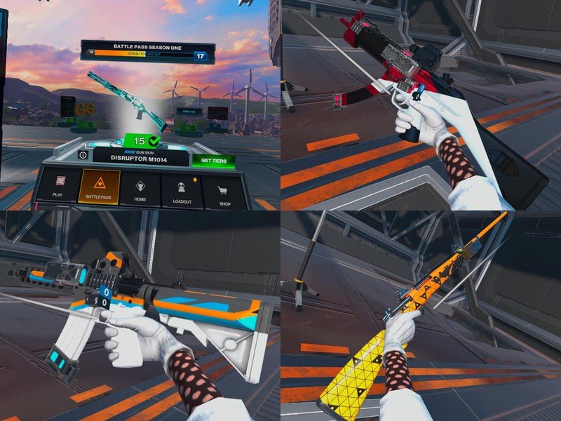 Population One Season 1 Weapons