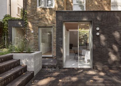 exterior of DB apartment interior design in London by studio hallett ike