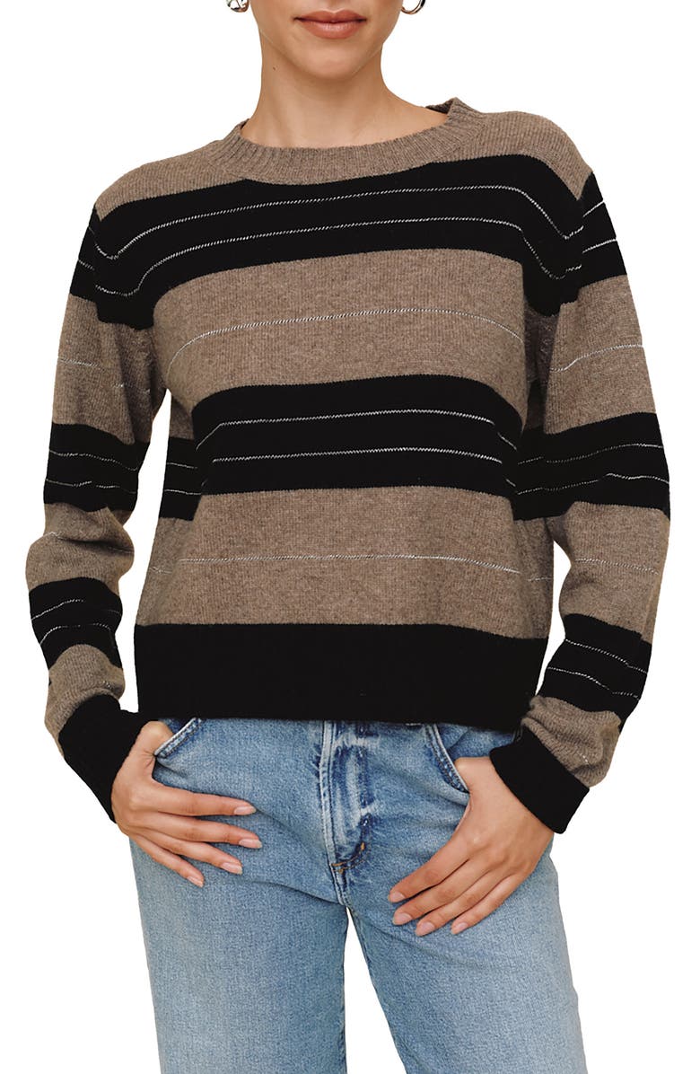 Stripe Wool &amp;amp; Cashmere Sweater