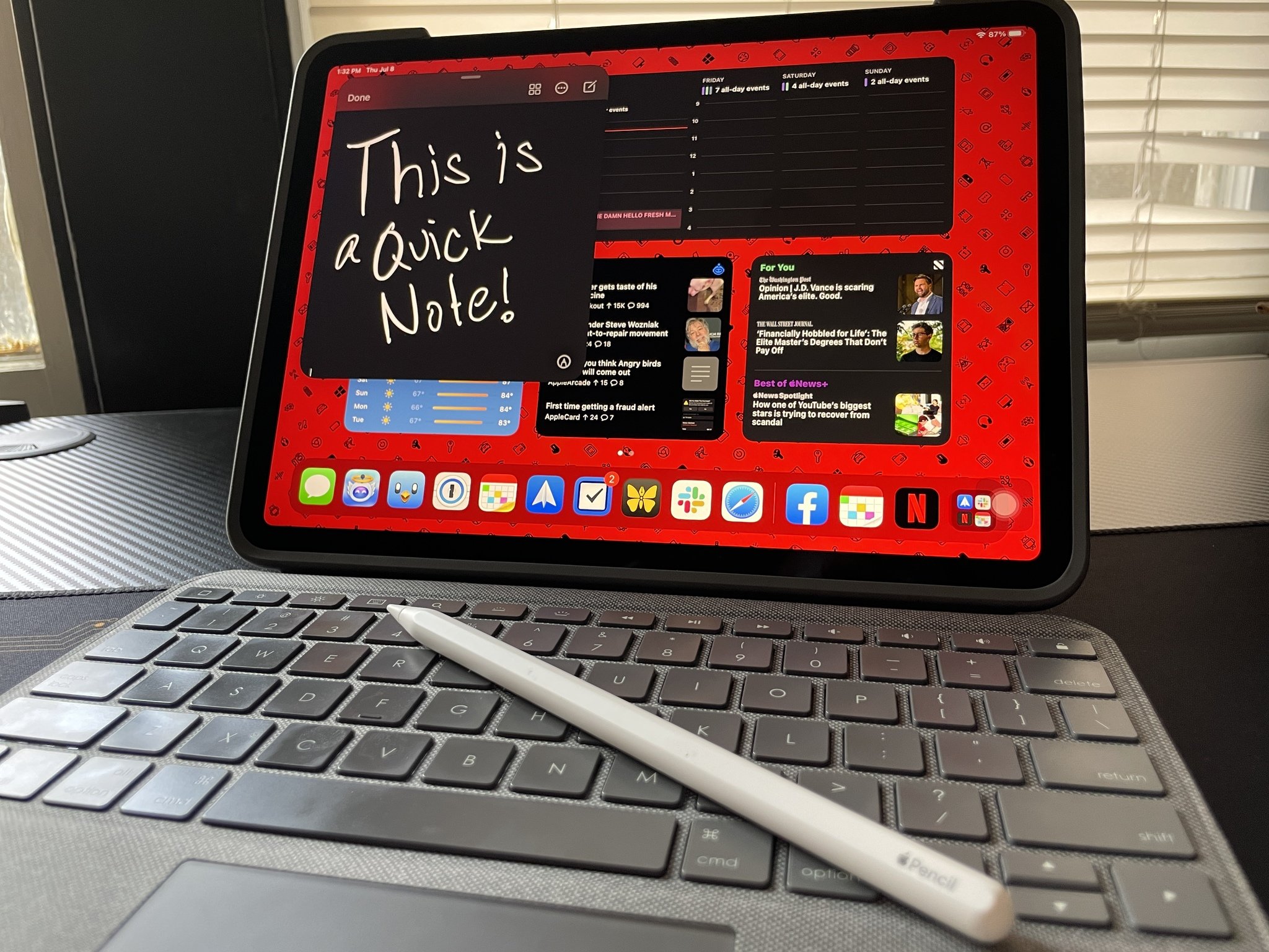 Create Quick Notes anywhere on iPad - Apple Support