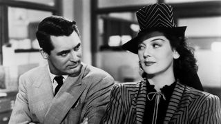 Cary Grant and Rosalind Russell, His Girl Friday