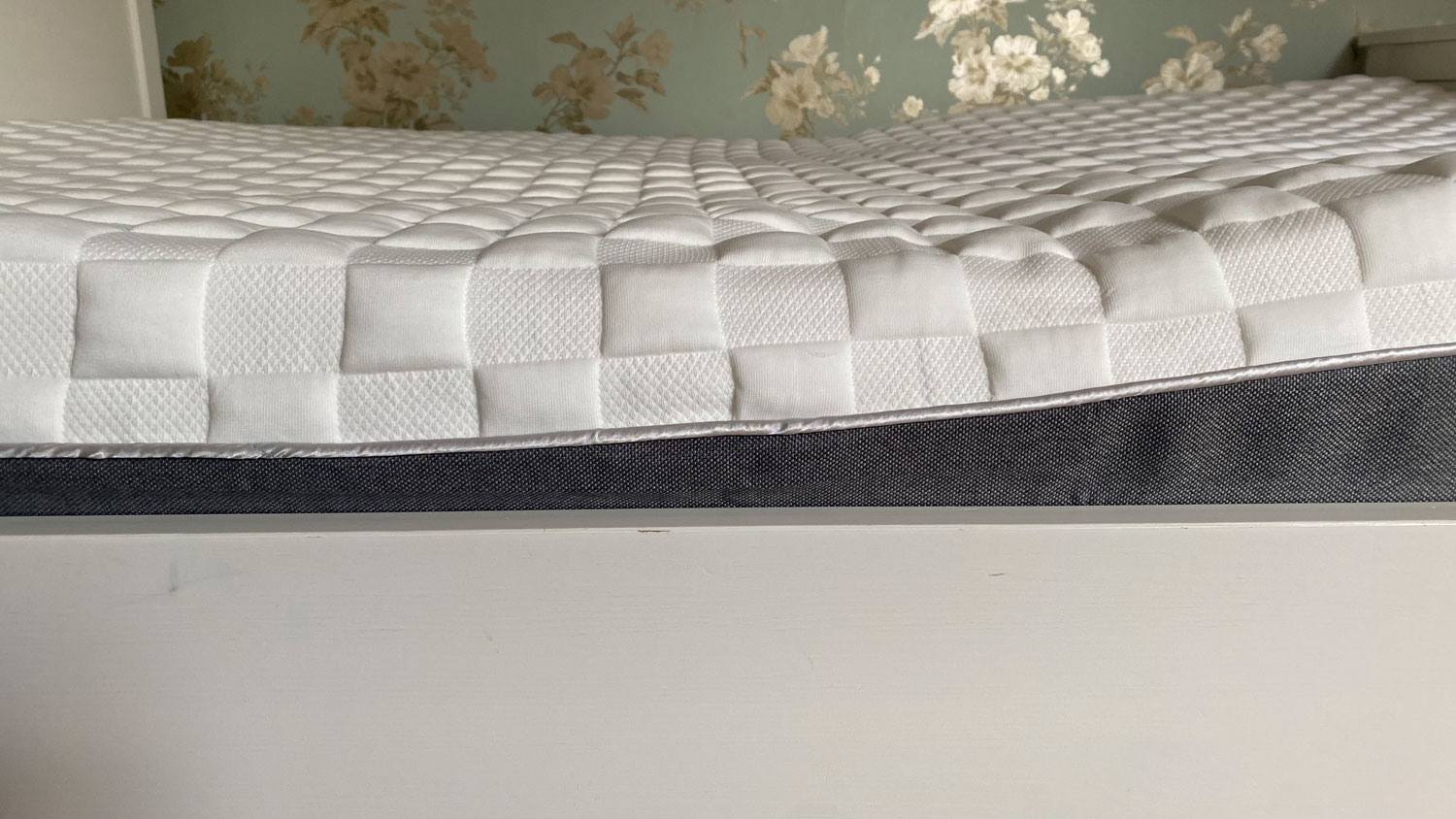 The Levitex Gravity Defying Mattress just after being opened