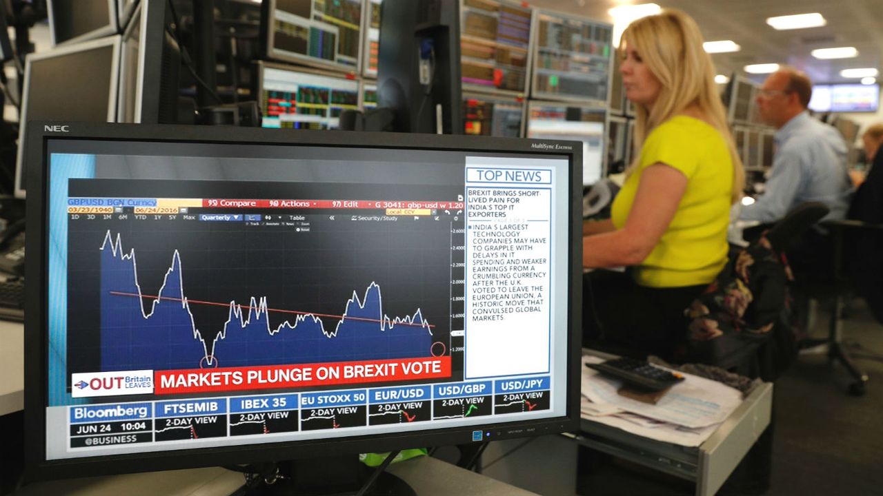 Markets crashed in the hours following the Brexit vote