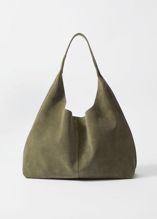 Large Suede Tote