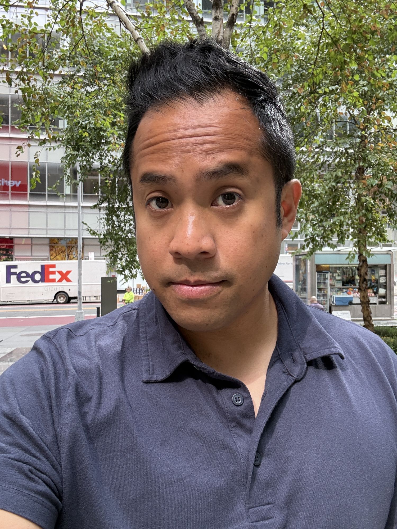 Apple iPhone 16 Pro Max selfie sample.