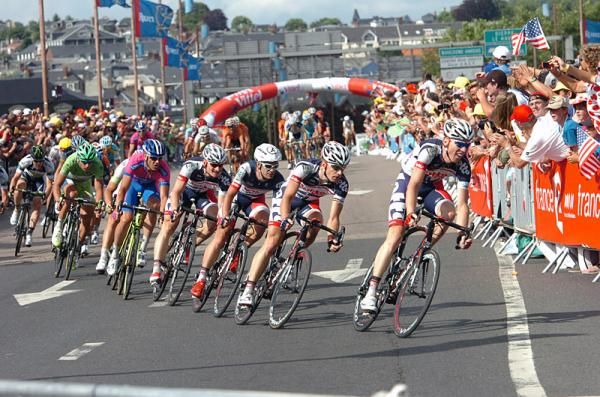 Lotto Belisol firmly in control of the finale entering the final turn with Andre Greipel tucked in behind three teammates.