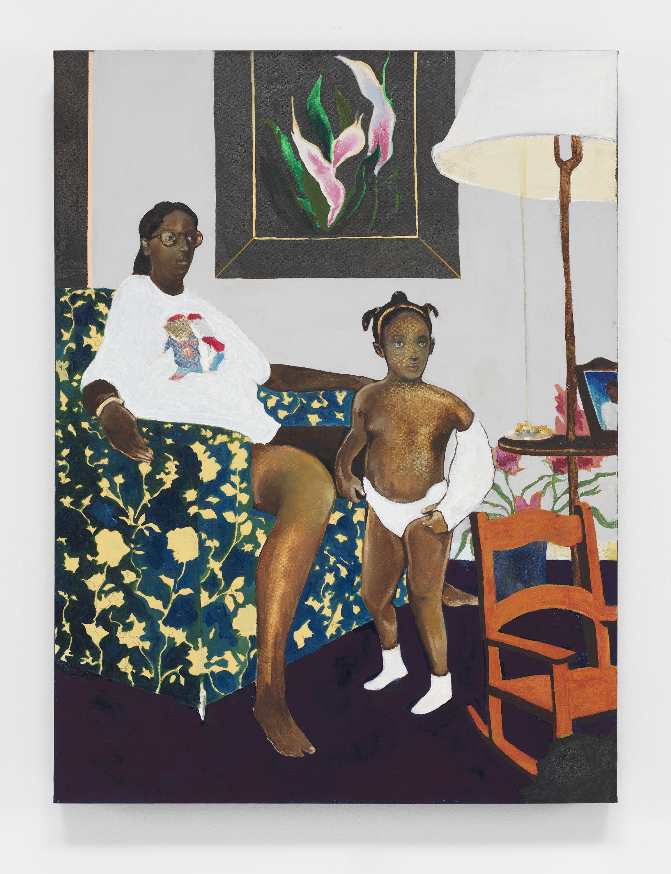 Noah Davis, Single Mother with Father Out of the Picture © The Estate of Noah DavisCourtesy The Estate of Noah Davis and David Zwirner