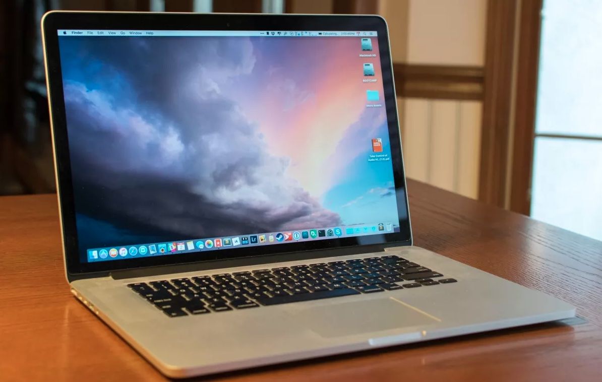 MacBook Pro on a table