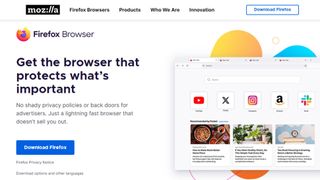 Website screenshot for Firefox