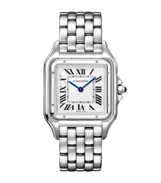 Cartier, CA L WAT SS PANTHERE SPINEL QTZ BW