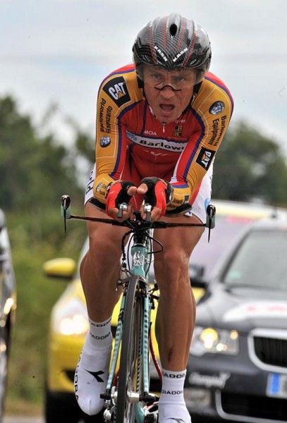 Sprinter Robert Hunter (Barloworld) was saving his legs for tomorrow.