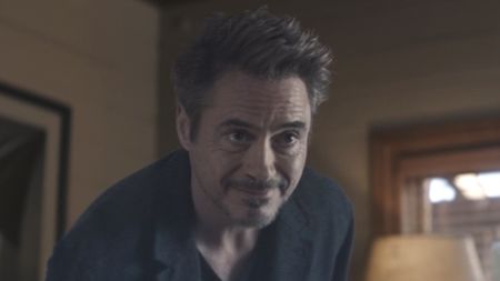 Tony Stark (Robert Downey Jr.) speaks to his friends in a final message in Avengers: Endgame.