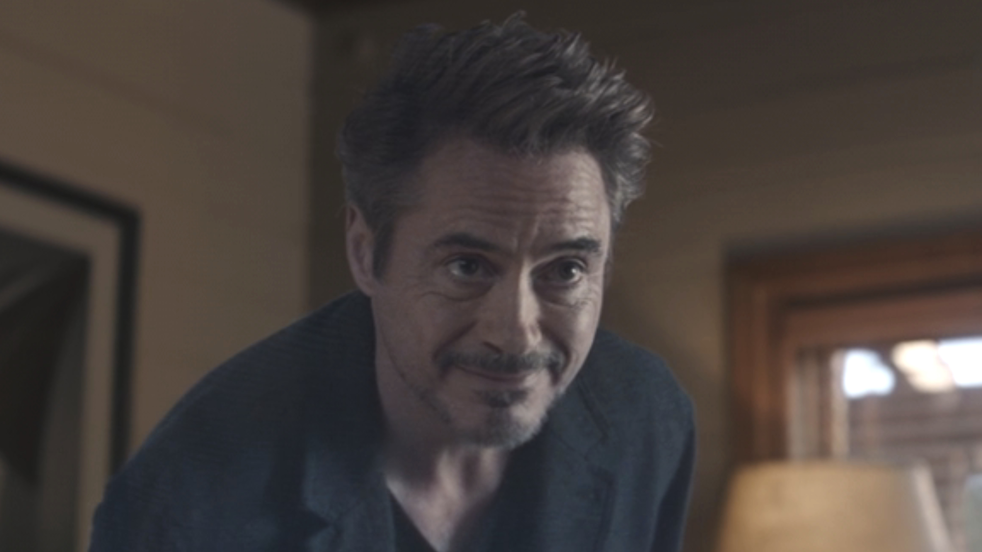 Tony Stark (Robert Downey Jr.) speaks to his friends in a final message in Avengers: Endgame.