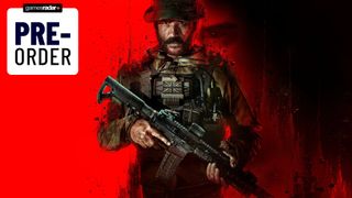 Call of Duty Modern Warfare 3 art with pre-order badge