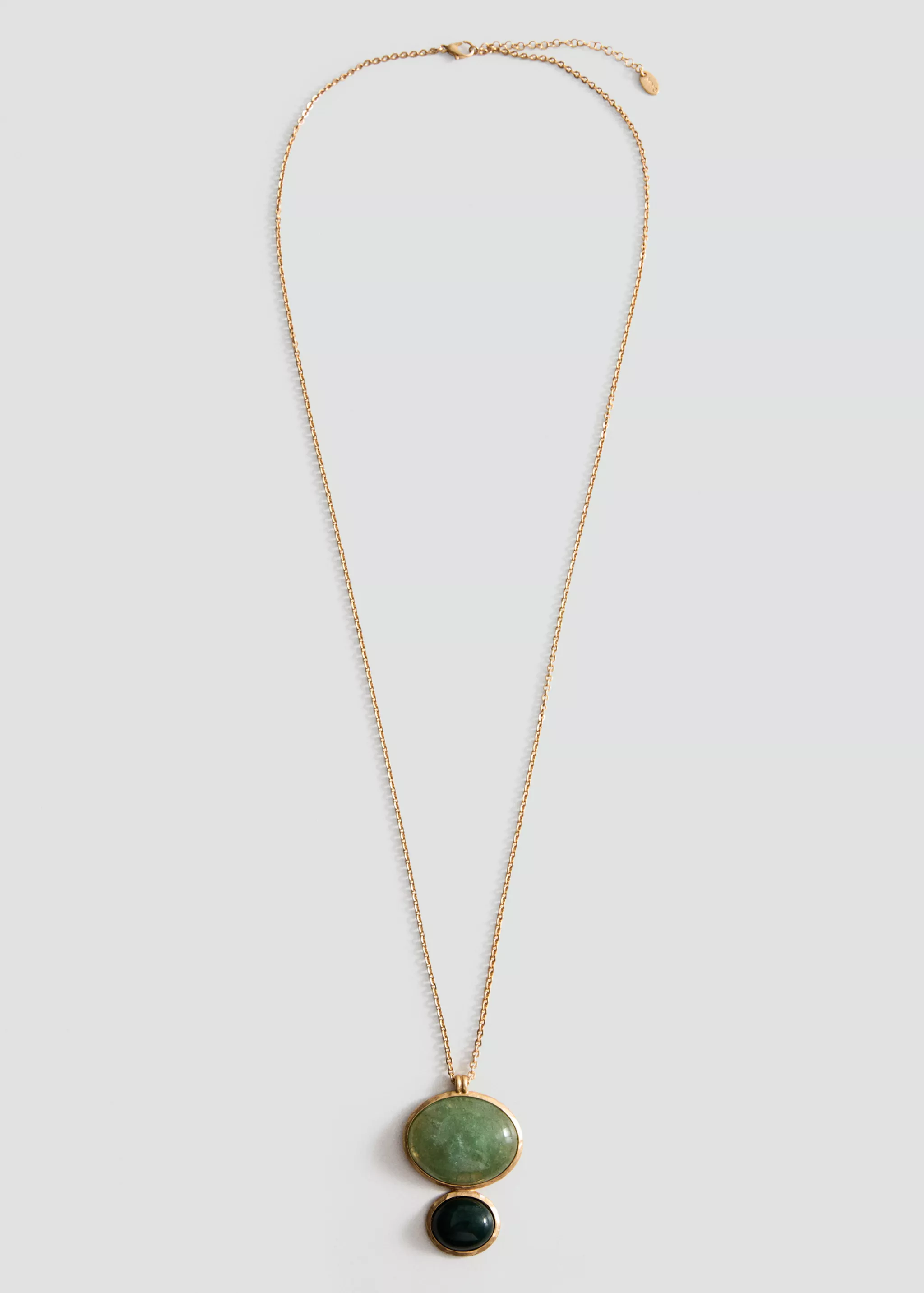 Long Stone Pendant - Women | Mango Usa