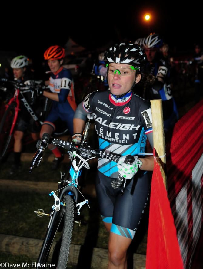 Caroline Mani (Raleigh Clement) trying to recover from a poor start