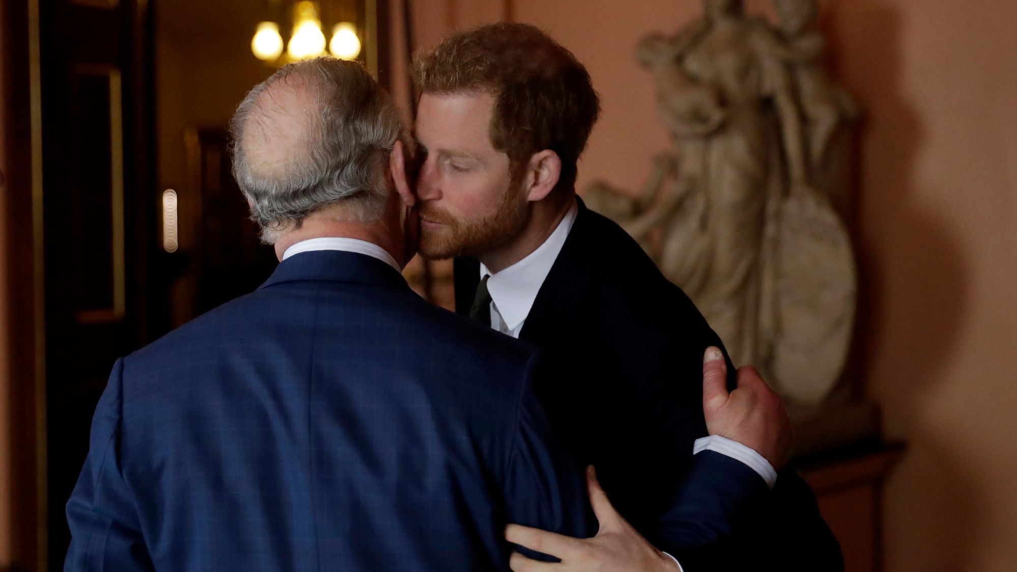 Prince Charles and Prince Harry attend the &#039;International Year of the Reef&#039; meeting in 2018