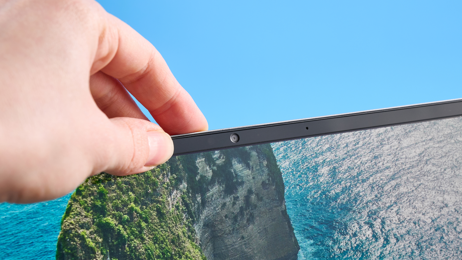 A silver Geekom GeekBook X14 Pro Windows laptop