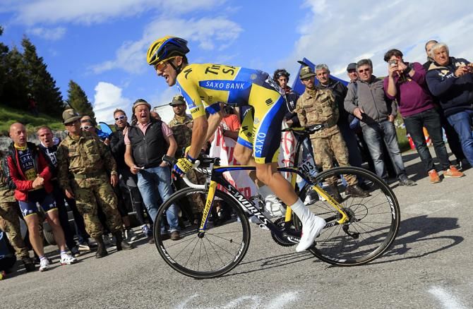 Rafal Majka (Tinkoff-Saxo) in stage 19