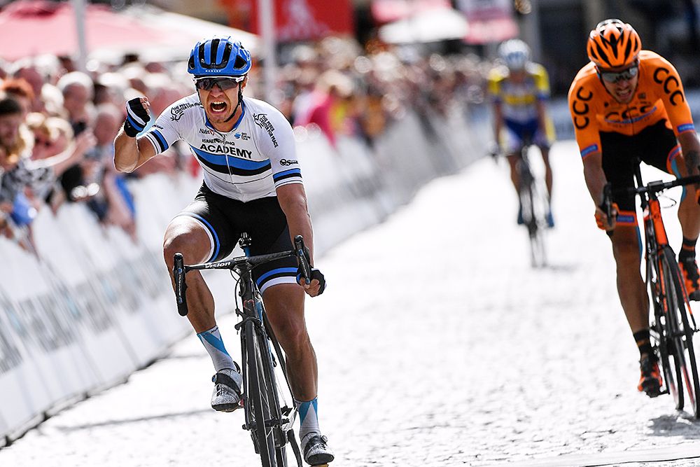 Mihkel R&auml;im (Est) Israel-Cycling Academy wins Great War Remembrance Race
