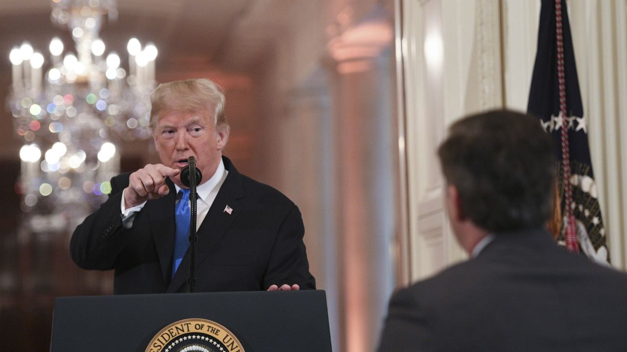 Trump Acosta CNN 