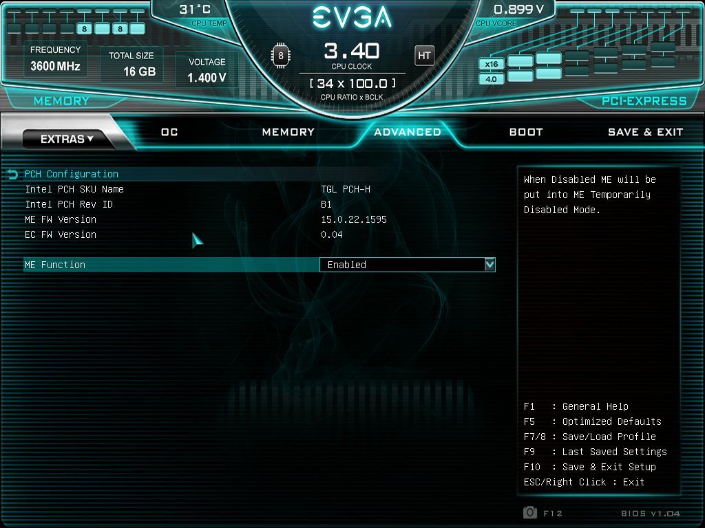 EVGA Z590 FTW WIFI