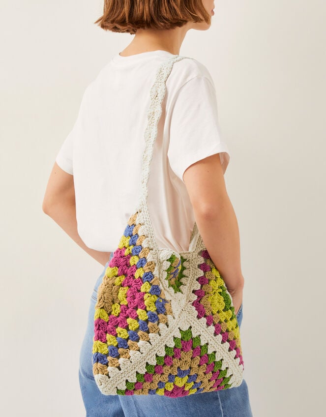 Mae Crochet Shopper Bag