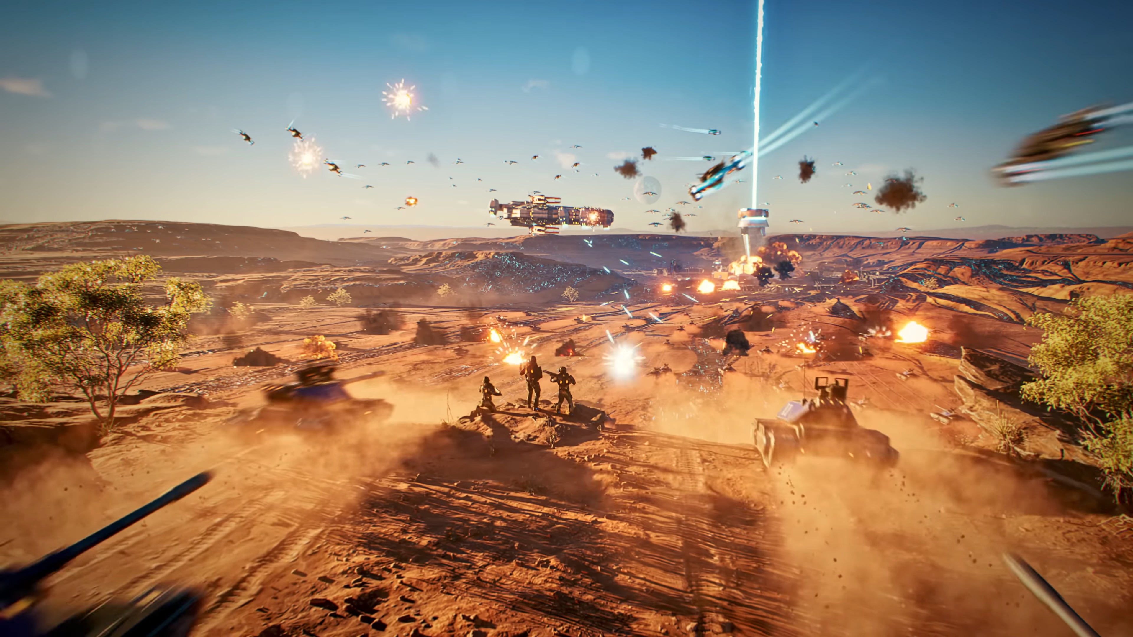 Screenshots from Stardock Entertainment&#039;s Ashes of the Singularity II reveal.