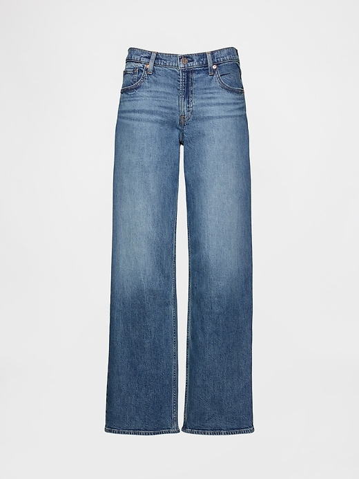 Low Rise &#039;90s Loose Jeans